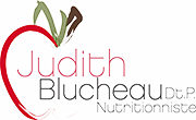 Judith Blucheau Dt.P. Nutritionniste Logo